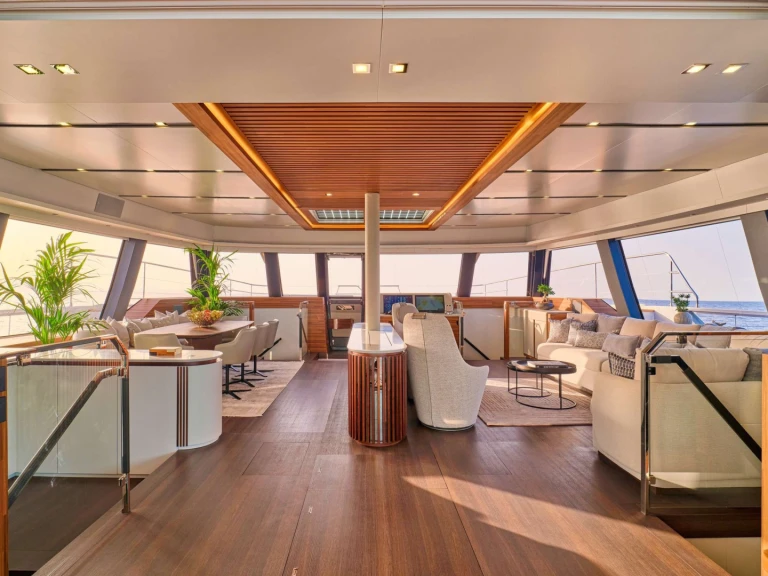 Catamaran rental in Néa Péramos - Fountaine Pajot Fountaine Pajot Thira 80