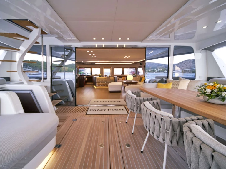 Yacht charter Néa Péramos cheap Lagoon Seventy 8 (5 cab)