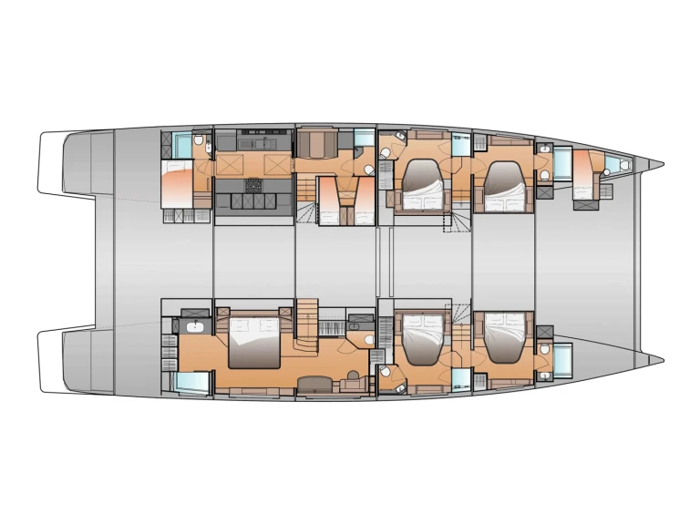 Rent a Fountaine Pajot Fountaine Pajot Thira 80 Marsh Harbour