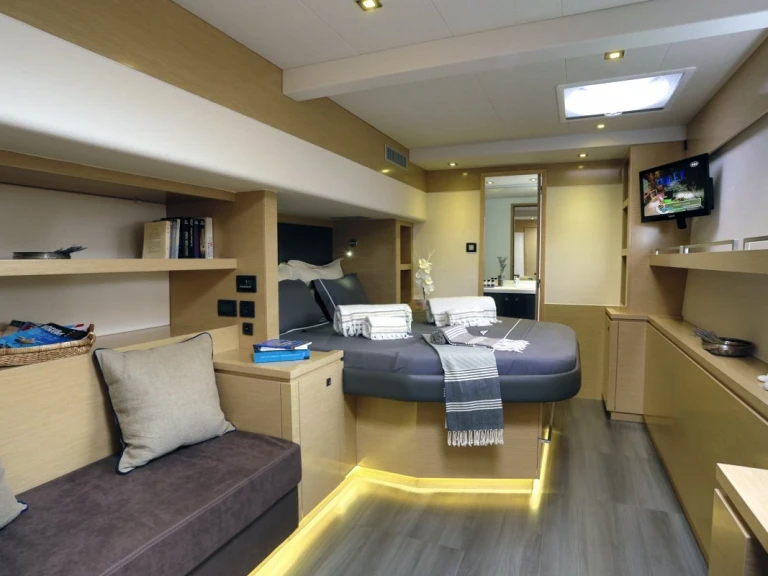 Fountaine Pajot Fountaine Pajot Sanya 57 (4 cab) charter bareboat or captained in  Alimos