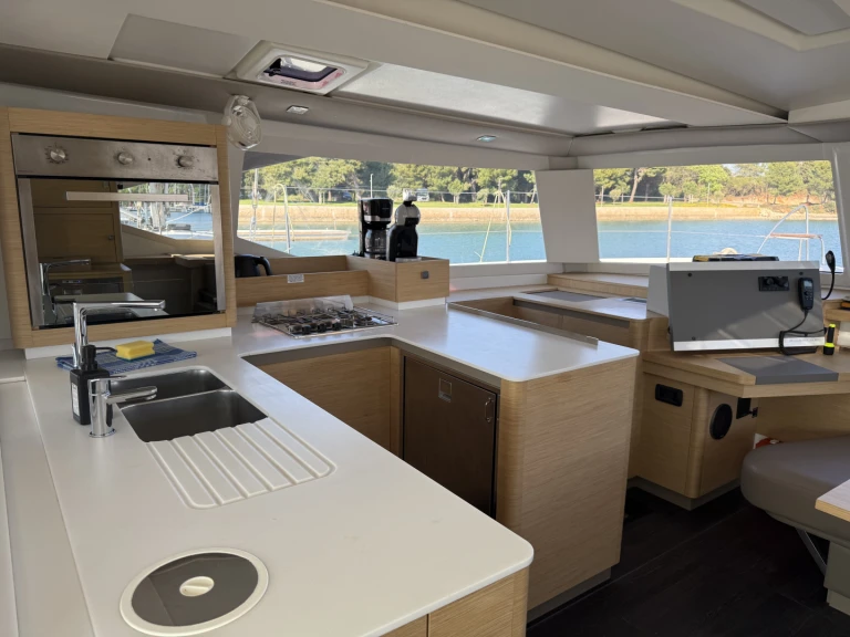 Catamaran rental with or without captain Fountaine Pajot Pula