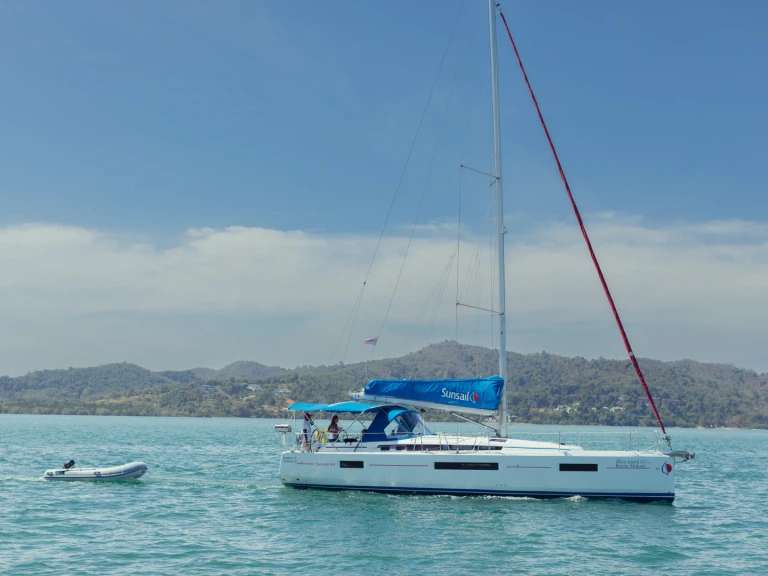Jeanneau Sun Odyssey 440 charter bareboat or captained in  Antigua