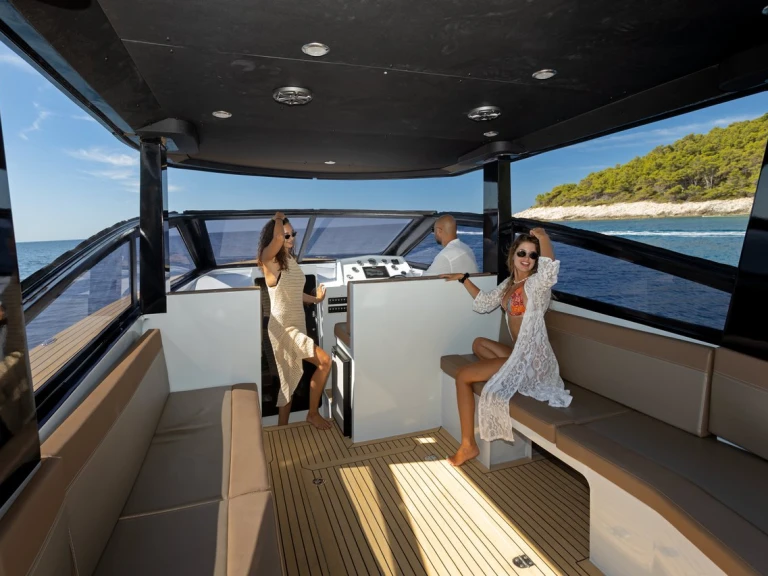 Bareboat Rental Motorboat Custom Made with a boat licence