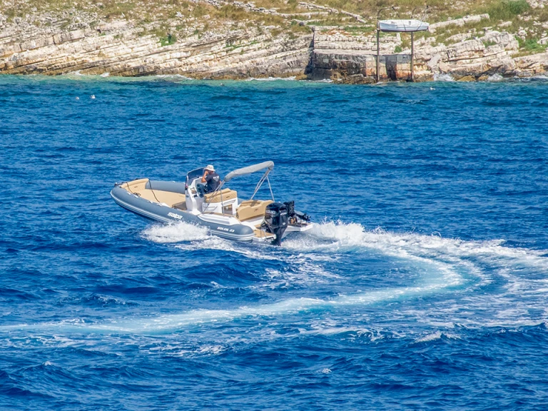 RIB rental with or without captain Salpa Gaios