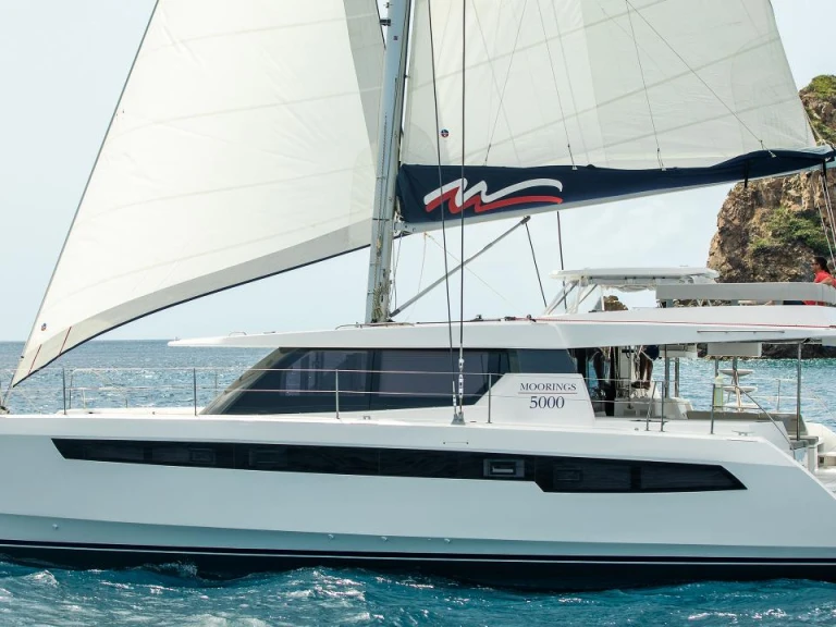 Bareboat Rental Catamaran Leopard with a boat licence
