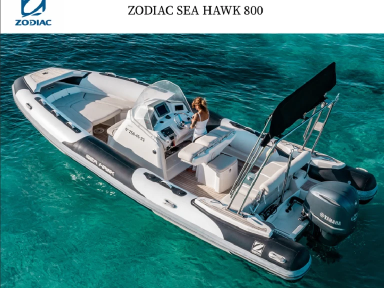 Boat rental Zodiac Sea Hawk 800 in Ibiza Town on Samboat