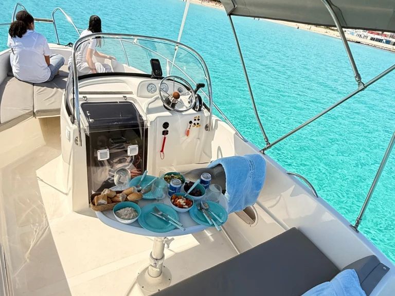Tramontana Open 21 charter bareboat or captained in  Mahón