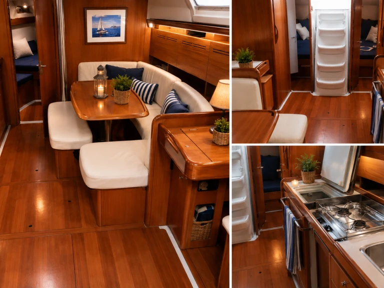 Sailboat rental with or without captain Bénéteau Port of Alicante