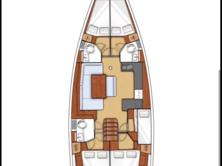 Sailboat rental with or without captain Oceanis Castellammare di Stabia