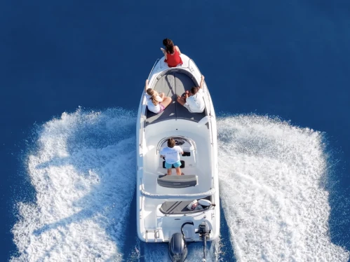 Ranieri Azzura charter bareboat or captained in  Laganas