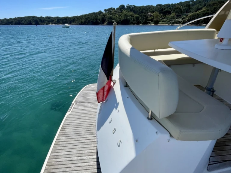 Jeanneau Prestige 38 S charter bareboat or captained in  Hyères