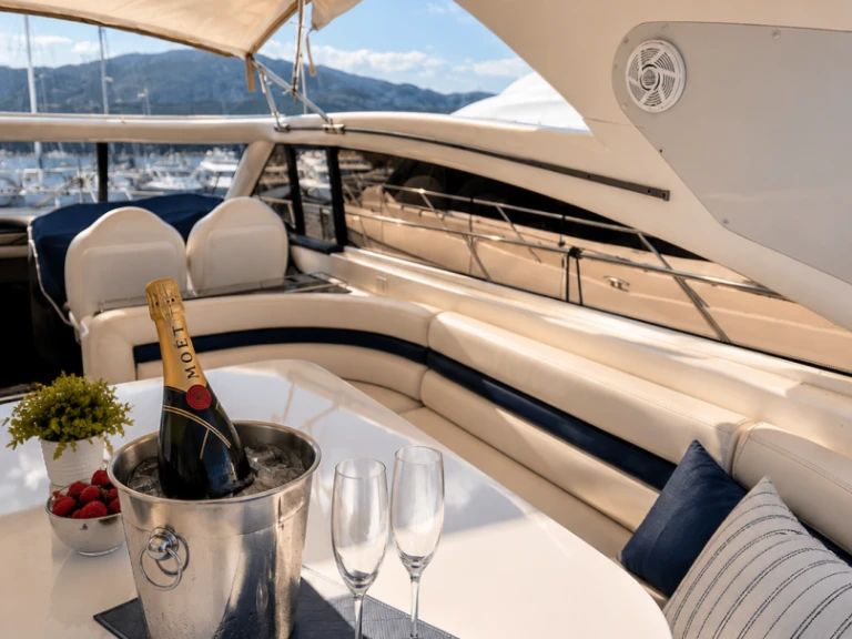 Bareboat Rental Luxury Yacht Princess with a boat licence