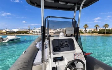 Bareboat Rental RIB Master with a boat licence