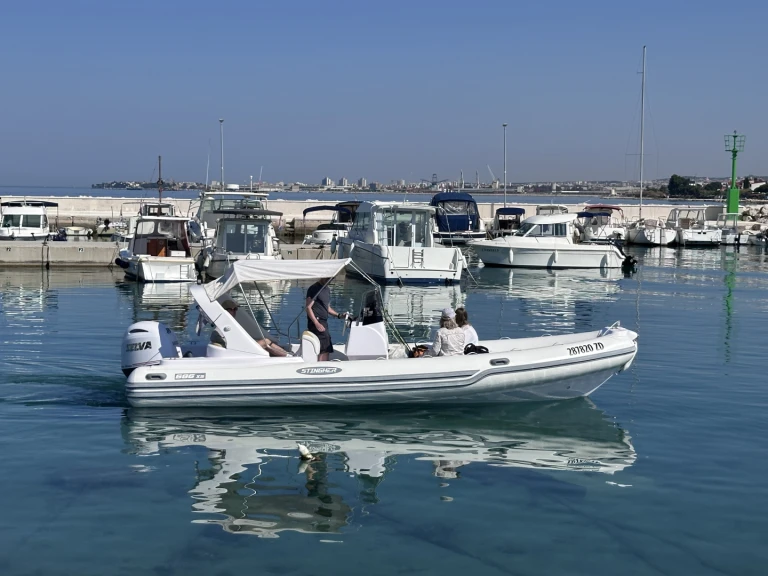 Bareboat Rental RIB Stingher with a boat licence