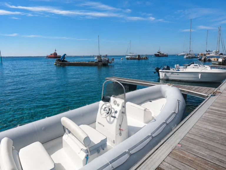 Bareboat Rental RIB Bombard with a boat licence