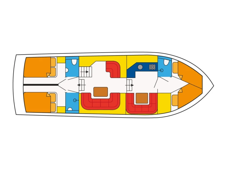 Yacht charter Akkrum cheap Nowee Novi 42
