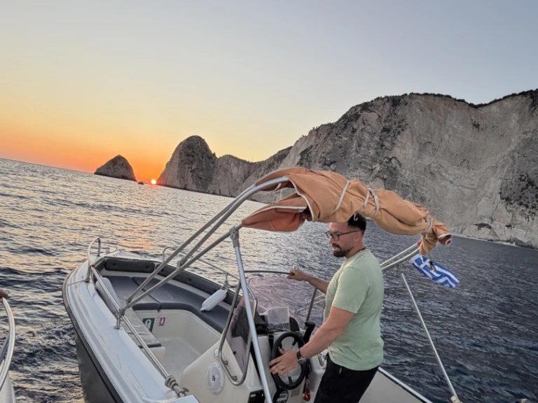 Motorboat for rent Laganas at the best price
