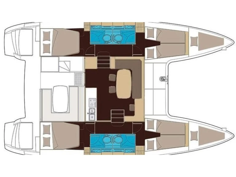 Yacht charter Alimos cheap Lagoon 400 S2