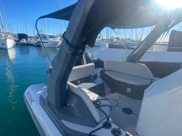 Bareboat Rental RIB Zodiac with a boat licence