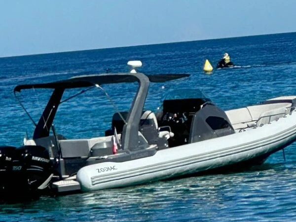 Bareboat Rental RIB Zodiac with a boat licence