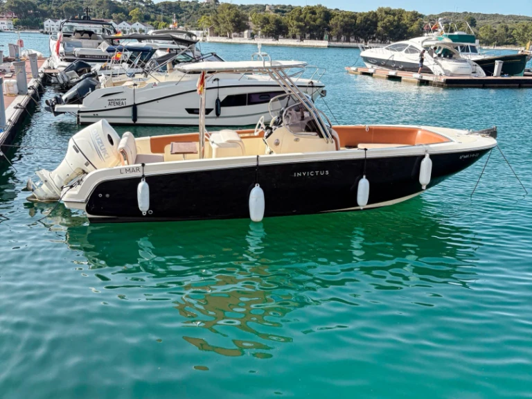 Motorboat rental with or without captain Invictus  Mahón