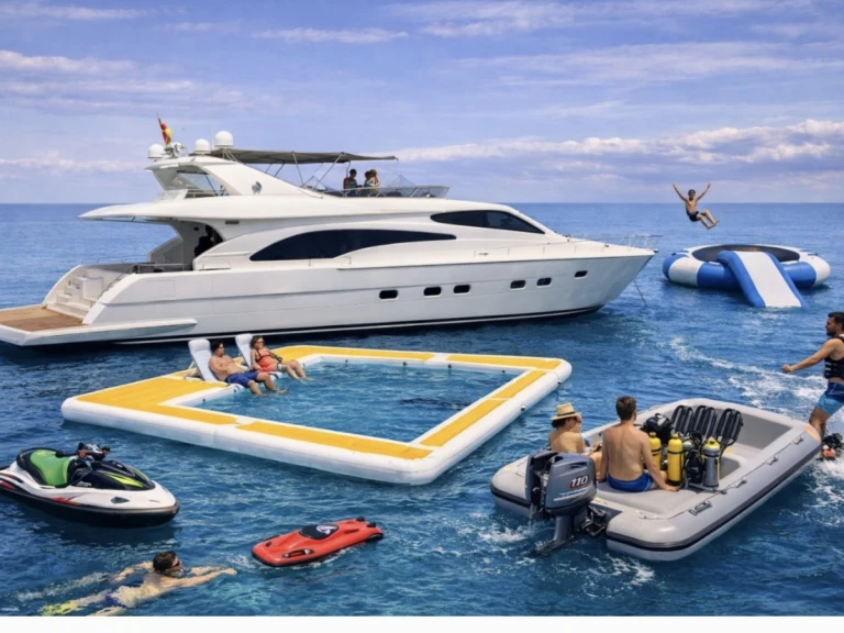 Yacht charter Marbella cheap 68 aniversary