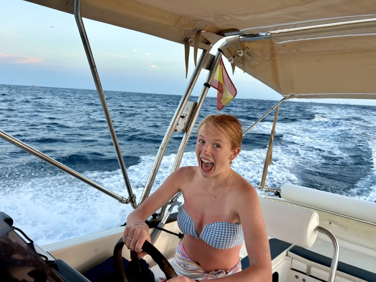 Marinello Eden 22 charter bareboat or captained in  Barcelona