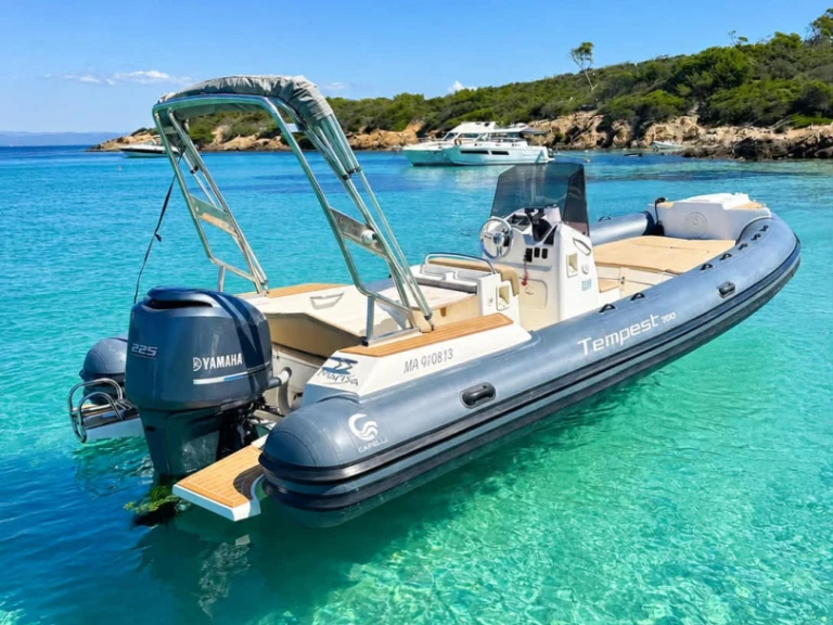 Bareboat Rental RIB Tiger with a boat licence