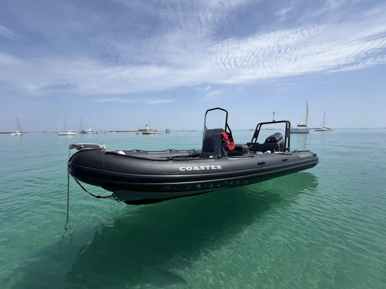Highfield Patrol 600 charter bareboat or captained in  Fouesnant