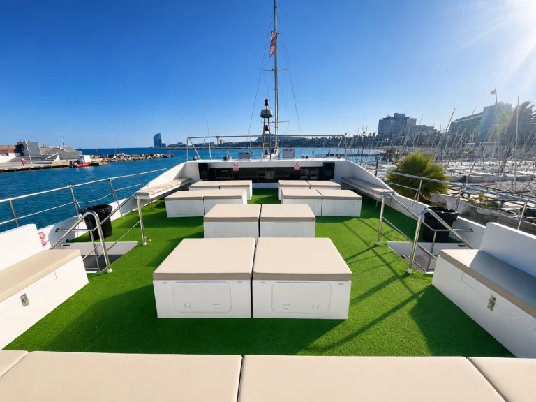 Catamaran rental in Port Olímpic of Barcelona - Drassanes Dalmau Cala San Vicente