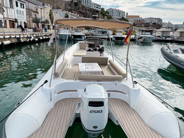 Tarpon Luxe 790 charter bareboat or captained in  Mahón