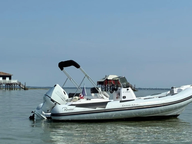 RIB rental in Arcachon - Ranieri Cayman 19 Sport
