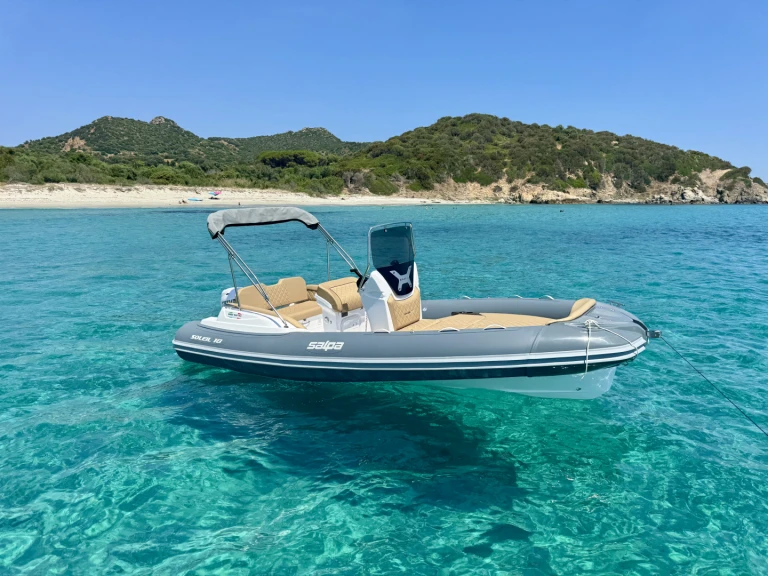 Bareboat Rental RIB Salpa with a boat licence