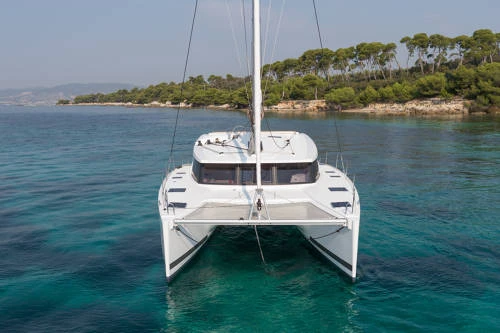 Bareboat Rental Catamaran Fountaine Pajot with a boat licence