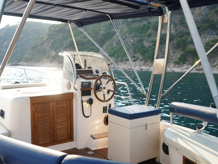 Mimi Gozzo Libeccio charter bareboat or captained in  Sant Feliu de Guíxols