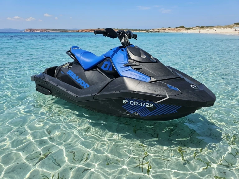 Rent a Sea-Doo Spark Trixx Marina Ibiza