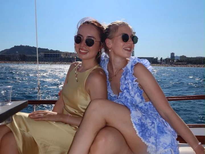 Menorquin-Yachts Llevant 39 charter bareboat or captained in  Port Olímpic of Barcelona