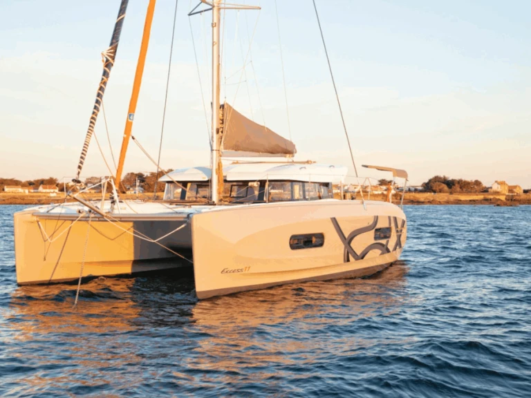 Bénéteau Excess 11 charter bareboat or captained in  Arzon
