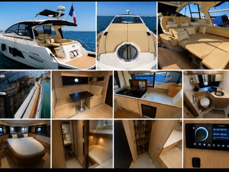 Motorboat rental with or without captain Cranchi Le Grau-du-Roi