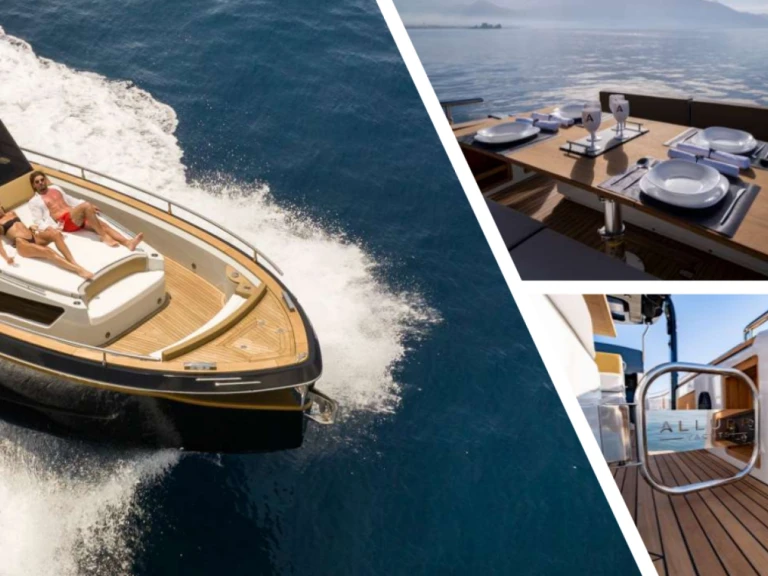 Motorboat rental with or without captain Allure Marina Botafoch