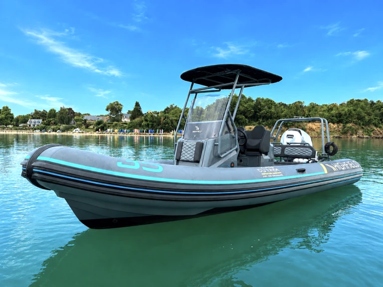 Bareboat Rental RIB Highfield with a boat licence