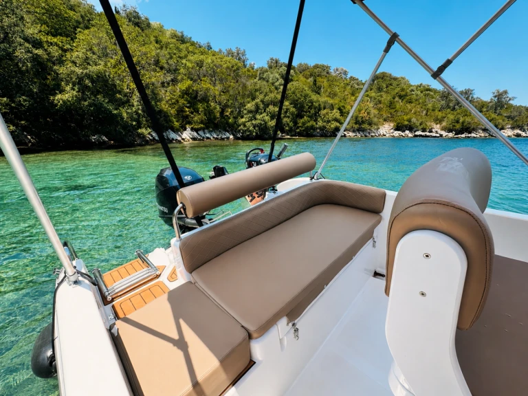 Karel Paxos 170 charter bareboat or captained in  Perigiali