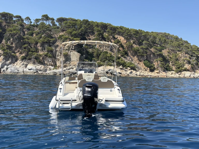 Yacht charter Palamós cheap Rib 599