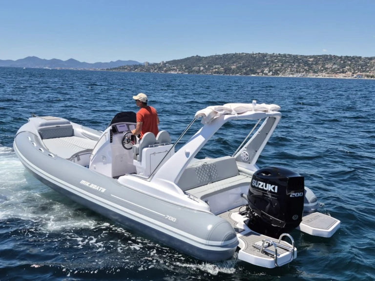 RIB rental in Juan-les-Pins - mik mik 700