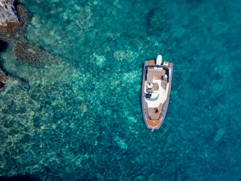 Barracuda Aquamax B23F charter bareboat or captained in  Hvar