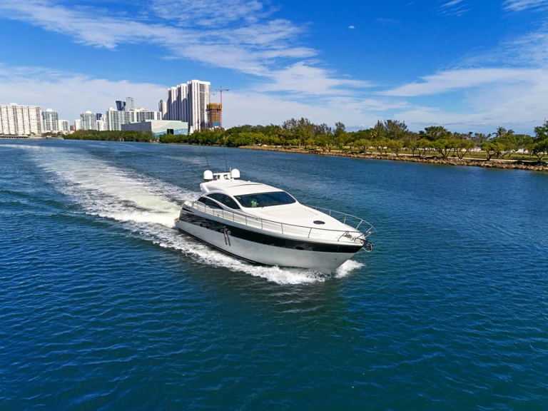 Bareboat Rental Luxury Yacht Pershing with a boat licence