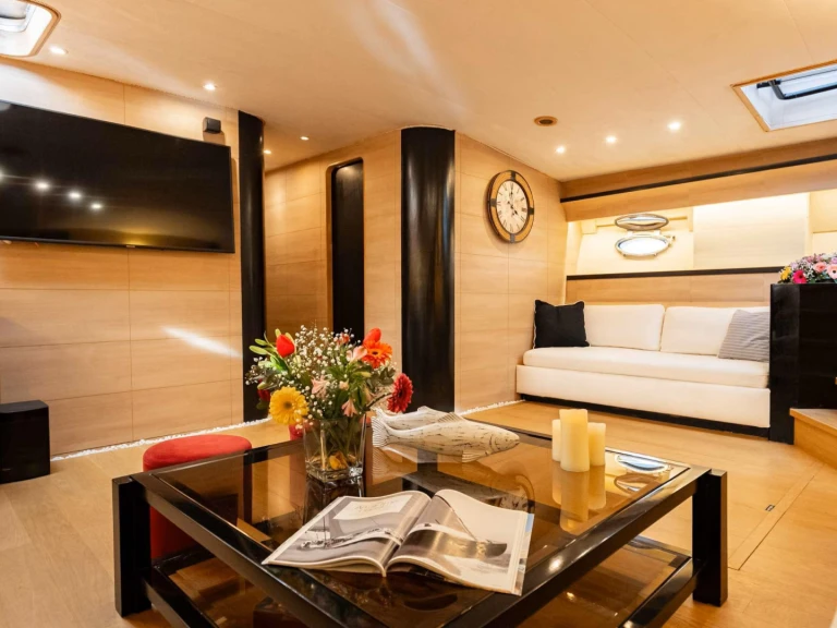 Yacht charter Ornos cheap Palmer Johnson 80