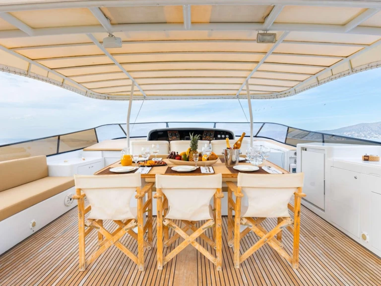 Luxury Yacht rental in Ornos - Palmer Johnson Palmer Johnson 80