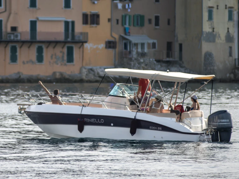 Marinello Eden 26 Open charter bareboat or captained in  Poreč