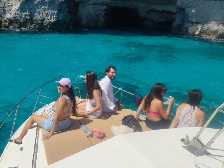 Bareboat Rental Luxury Yacht Ferretti with a boat licence